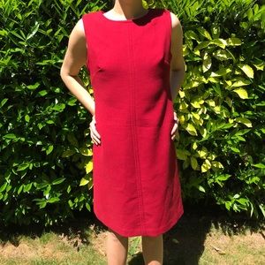 NWT Talbots red shift dress